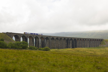 Ribblehead Viaduct, Yorkshire, England.