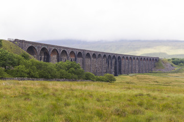 Ribblehead Viaduct, Yorkshire, England.