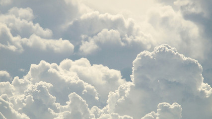 Fototapeta blue sky and beautiful clouds obraz