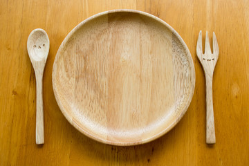 Wood plate