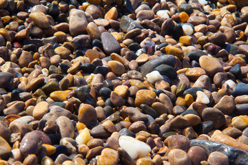 Closeup colorful stonesю