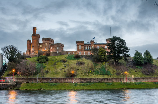 Inverness Castle at Twilight