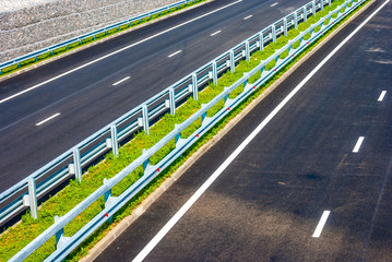 road under bridge