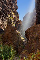 Famous canyon Masca at Tenerife - Canary