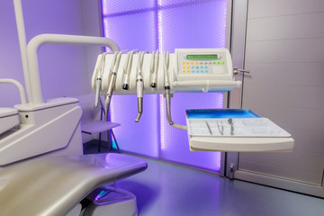 Equipment in the dental clinic