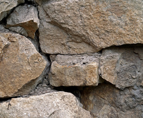 Fototapeta premium old white brick wall background