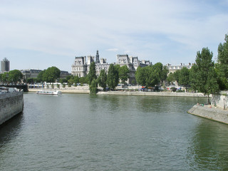 Obraz premium la seine à PARIS