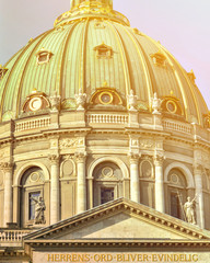 Obraz premium Marble Church in Copenhagen - Denmark