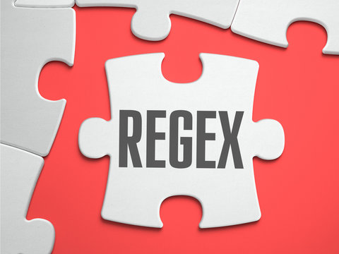 Regex - Puzzle on the Place of Missing Pieces.