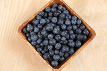 Blueberries in bowl