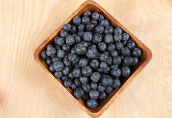 Blueberries in bowl