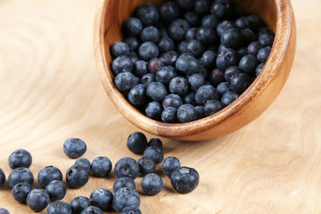Blueberries in bowl