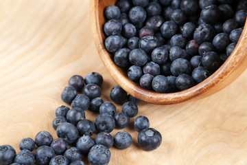 Blueberries in bowl