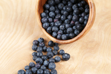 Blueberries in bowl