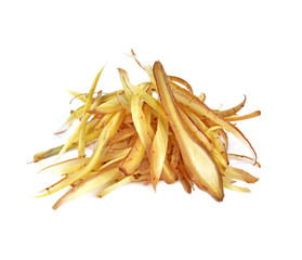 Fingerroot, Kaempfer, Boesenbergia on white background