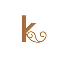 Sign the letter K