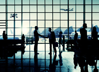 International Airport Business Travel Airport Terminal Concept