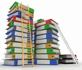 Folders and ladders. Conception of career advancement