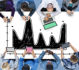 Diagram Parabola Investment Equation Graph Concept