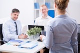 Business team in the office