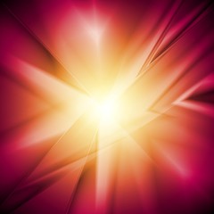 Obraz premium Orange purple glow abstract background