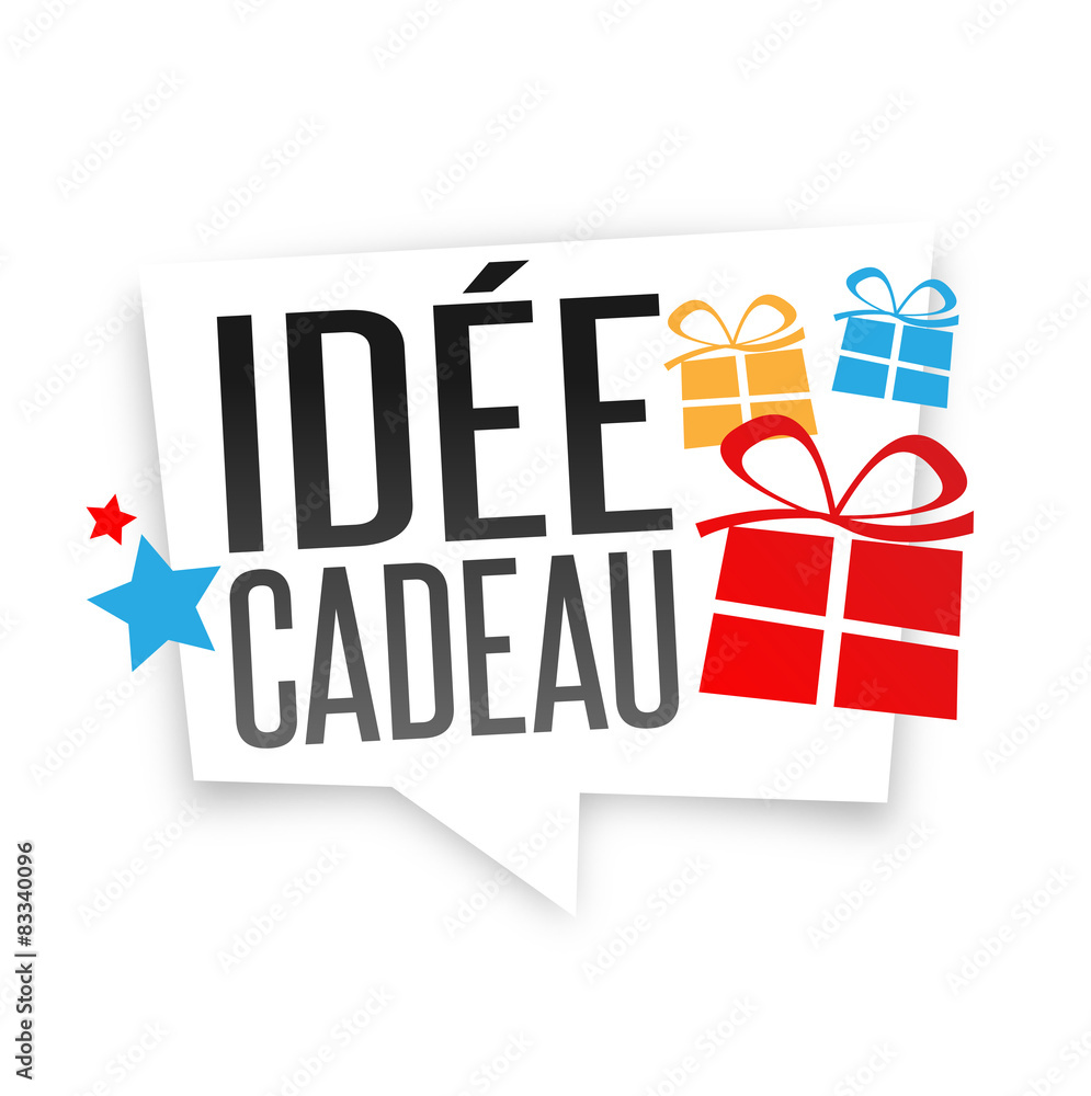 Sticker Idée cadeau