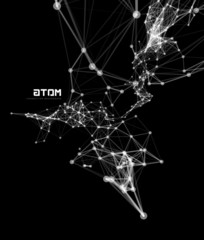 Abstract polygonal space 