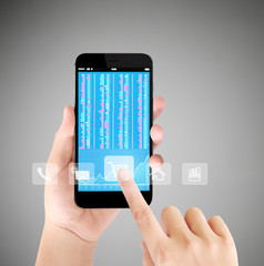 touch screen smartphone