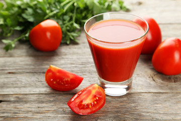 Glass of cucumber juice 