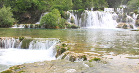 Fototapeta na wymiar Parc naturel, Croatie