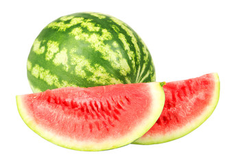 Watermelon isolated on white