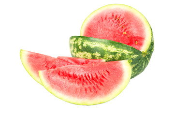 Watermelon isolated on white