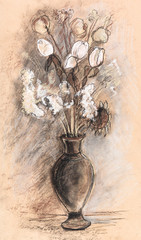 Dry bouquet