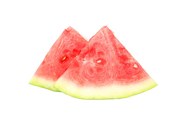 Watermelon isolated on white