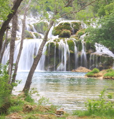 cascade, parc naturel, Croatie