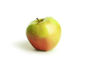 Beautiful apple isolated on white