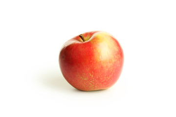 Red apple isolated on white