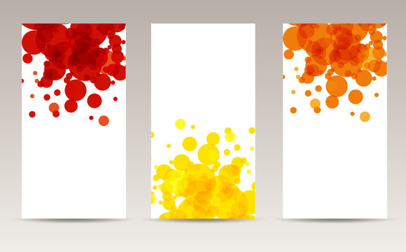 Set Banner bolle estate