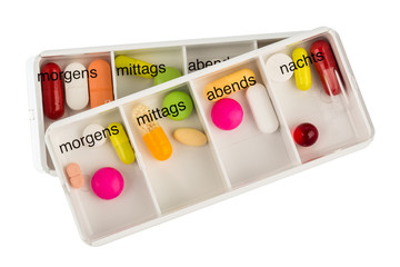 Tablettenspender und Tabletten