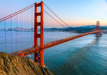 Fototapeta na wymiar Golden Gate, San Francisco, California, USA.