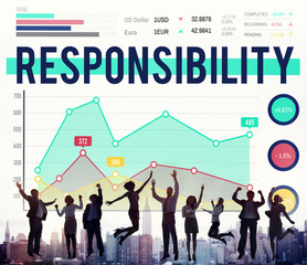 Responsibility Duty Job Liability Roles Concept