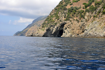 Grotta - costa viola - italia