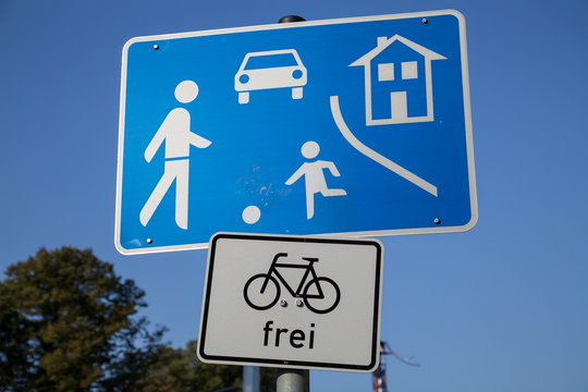 spielstrasse verkehrsschild