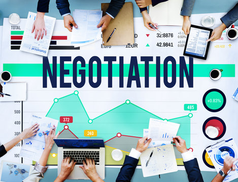 Negotiation Benefit Compromise Contract Growth Concept