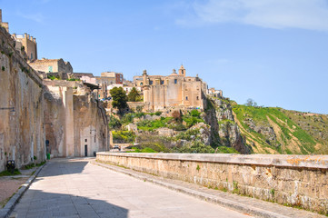 Fototapeta premium Alleyway. Sassi of Matera. Basilicata. Italy. 