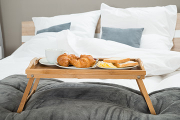 Breakfast On A Table Tray