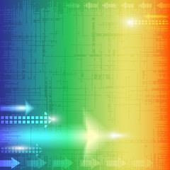 Abstract texture background with arrows