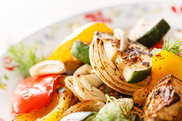 grilled vegetables