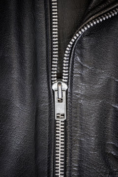 Zip For Black Leather Dress