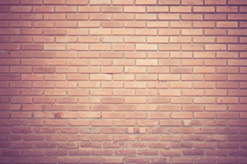 brick wall texture with filter effect retro vintage style